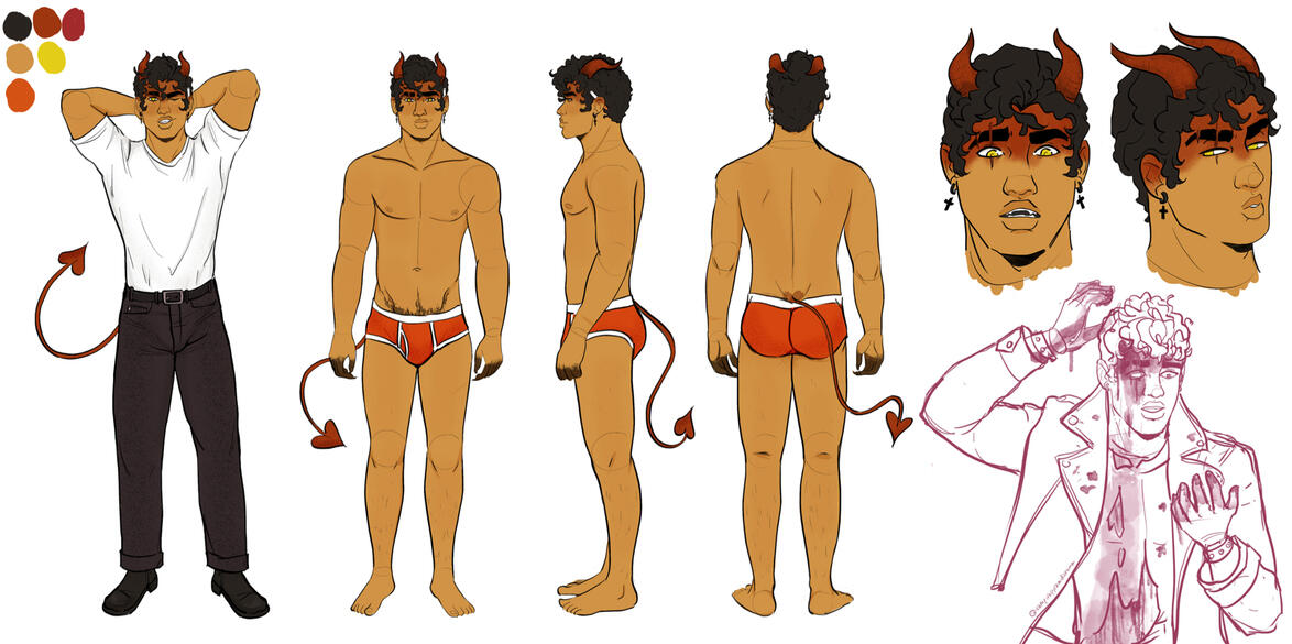 Character Design: Riz - "Sum Demon" Character Design: Riz - "Sum Demon"